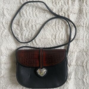 Brighton Elegant Black and Brown Women's Bag